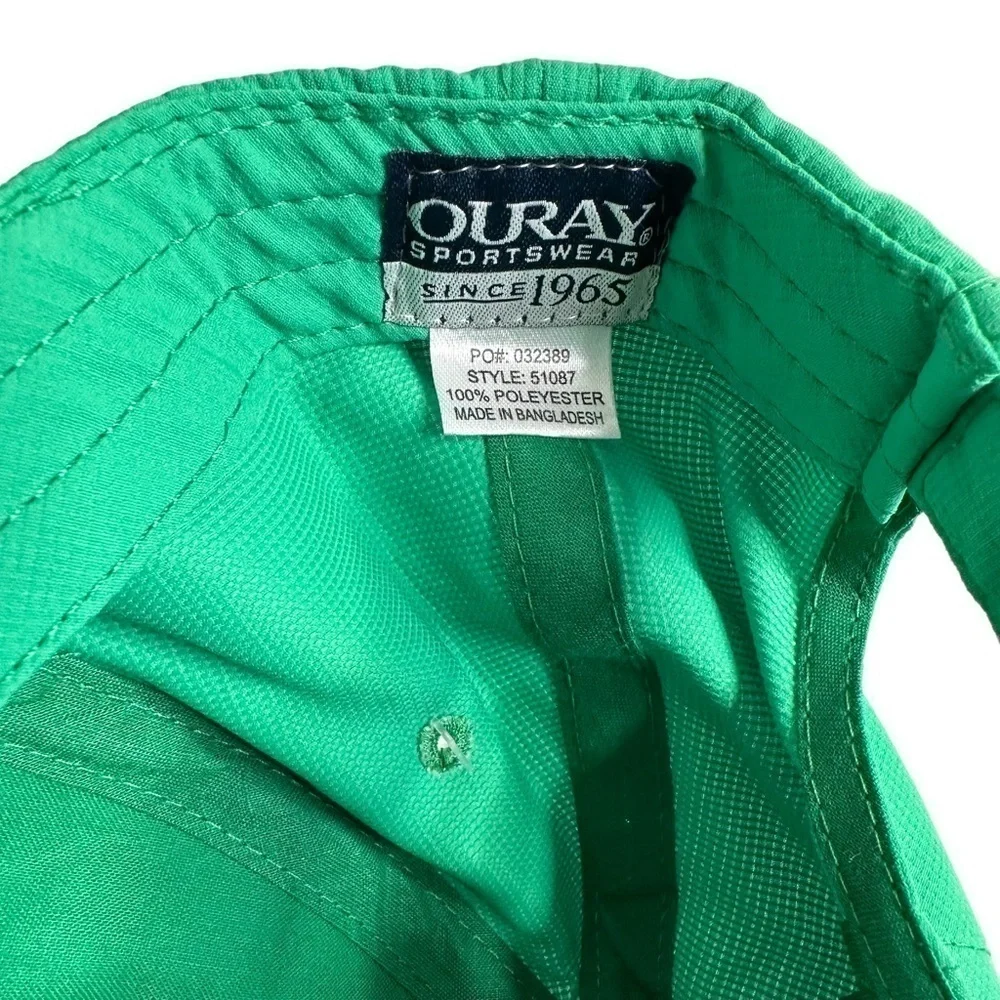 Ouray Sportswear HGA Junior Golf Cap Adult Adjustable Green Embroidered Hat NWT